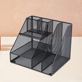 Maxbell Desktop File Organizer Hollow Document Magazine Rack for Home Office Desktop Style A