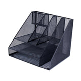 Maxbell Desktop File Organizer Hollow Document Magazine Rack for Home Office Desktop Style B