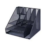 Maxbell Desktop File Organizer Hollow Document Magazine Rack for Home Office Desktop Style B