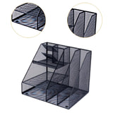 Maxbell Desktop File Organizer Hollow Document Magazine Rack for Home Office Desktop Style C