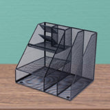 Maxbell Desktop File Organizer Hollow Document Magazine Rack for Home Office Desktop Style C