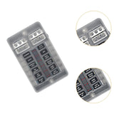 Maxbell 2x Generic 12 Way Blade Fuse Block with Cover Marine Vehicle Fuse Box Holder