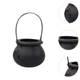 Maxbell Halloween Candy Cauldron Pot Portable Candy Bucket for Cafe Dining Room Desk No Flame