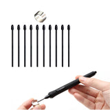 Maxbell 10Pcs Pen Refills Sturdy Drawing Nibs for Dtk-1660 1661 2421 Dth-w1320 W1620