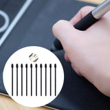 Maxbell 10Pcs Pen Refills Sturdy Drawing Nibs for Dtk-1660 1661 2421 Dth-w1320 W1620