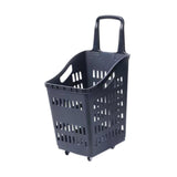 Maxbell 60L Shopping Basket Shopping Cart for Supermarket Kitchen Large Retail Store