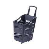 Maxbell 60L Shopping Basket Shopping Cart for Supermarket Kitchen Large Retail Store