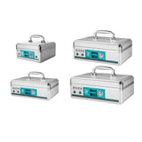 Maxbell Cash Lock Box Container Lock Safe Box Organizer Security Keepsake Money Tray 20.8cmx20.8cmx11cm