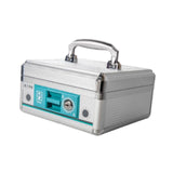 Maxbell Cash Lock Box Container Lock Safe Box Organizer Security Keepsake Money Tray 20.8cmx20.8cmx11cm