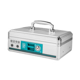 Maxbell Cash Lock Box Container Lock Safe Box Organizer Security Keepsake Money Tray 27.3cmx19.5cmx11cm