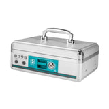 Maxbell Cash Lock Box Container Lock Safe Box Organizer Security Keepsake Money Tray 29.2cmx20.8cmx11cm