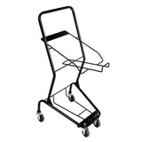 Maxbell Shopping Cart Two Layers Multipurpose Trolley for Kitchen Supermarket without Basket