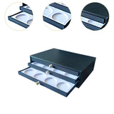 Maxbell Drawer Organizer Tray Sample Lens Desktop Container Glasses Len Display Case