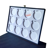 Maxbell Drawer Organizer Tray Sample Lens Desktop Container Glasses Len Display Case