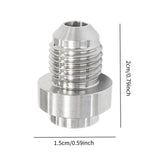 Maxbell Male Weld on Bung Fitting Easy Installation Sturdy Assembly Weldable Fitting AN3