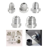 Maxbell Male Weld on Bung Fitting Easy Installation Sturdy Assembly Weldable Fitting AN3