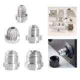 Maxbell Male Weld on Bung Fitting Easy Installation Sturdy Assembly Weldable Fitting AN3