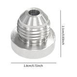 Maxbell Male Weld on Bung Fitting Easy Installation Sturdy Assembly Weldable Fitting AN4