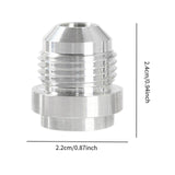 Maxbell Male Weld on Bung Fitting Easy Installation Sturdy Assembly Weldable Fitting AN8