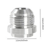 Maxbell Male Weld on Bung Fitting Easy Installation Sturdy Assembly Weldable Fitting AN10