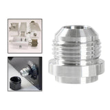 Maxbell Male Weld on Bung Fitting Easy Installation Sturdy Assembly Weldable Fitting AN10