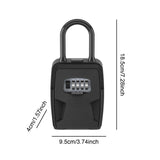 Maxbell Key Storage Lock Box 4 Digit Combination Lockbox for Landlord Realtors Store