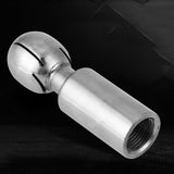 Maxbell 3/8inch Rotary Spray Ball Stainless Steel Rustproof Efficient 360° Rotatable