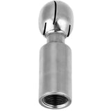 Maxbell 3/8inch Rotary Spray Ball Stainless Steel Rustproof Efficient 360° Rotatable