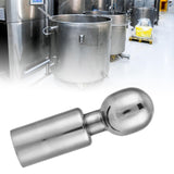Maxbell 3/8inch Rotary Spray Ball Stainless Steel Rustproof Efficient 360° Rotatable