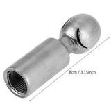 Maxbell 3/8inch Rotary Spray Ball Stainless Steel Rustproof Efficient 360° Rotatable