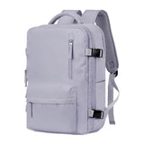 Maxbell Women Double Shoulder Bag Lightweight Travel Bag for Rucksack Overnight Bag light purple