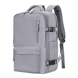 Maxbell Women Double Shoulder Bag Lightweight Travel Bag for Rucksack Overnight Bag light grey