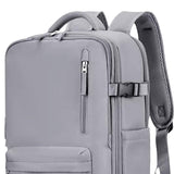 Maxbell Women Double Shoulder Bag Lightweight Travel Bag for Rucksack Overnight Bag light grey