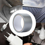 Maxbell Aluminum Foil Tape Duct Tape for Ductwork Hot Cold Air Ducts Dryer Vent Tape Fiberglass Cloth