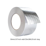 Maxbell Aluminum Foil Tape Duct Tape for Ductwork Hot Cold Air Ducts Dryer Vent Tape Textured Surface