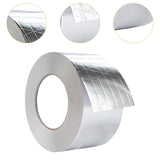 Maxbell Aluminum Foil Tape Duct Tape for Ductwork Hot Cold Air Ducts Dryer Vent Tape Textured Surface