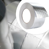 Maxbell Aluminum Foil Tape Duct Tape for Ductwork Hot Cold Air Ducts Dryer Vent Tape Textured Surface