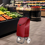 Maxbell Shopping Cart Replacement Bag Hand Carts Home Storage Trolley Cart Spare Bag Red