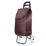 Maxbell Shopping Cart Replacement Bag Hand Carts Home Storage Trolley Cart Spare Bag Brown