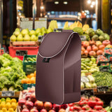 Maxbell Shopping Cart Replacement Bag Hand Carts Home Storage Trolley Cart Spare Bag Brown