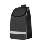 Maxbell Trolley Cart Spare Bag Storage Organizer Hand Cart Folding Shopping Cart Bag Black