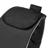 Maxbell Trolley Cart Spare Bag Storage Organizer Hand Cart Folding Shopping Cart Bag Black