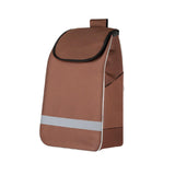 Maxbell Trolley Cart Spare Bag Storage Organizer Hand Cart Folding Shopping Cart Bag Coffee
