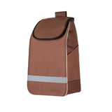 Maxbell Trolley Cart Spare Bag Storage Organizer Hand Cart Folding Shopping Cart Bag Coffee