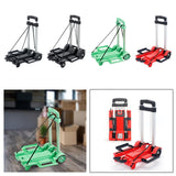 Maxbell Foldable Hand Truck Portable Luggage Sack Trolley for Travel Moving Shopping black with 2 wheel