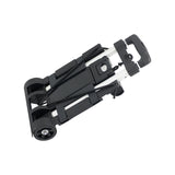 Maxbell Foldable Hand Truck Portable Luggage Sack Trolley for Travel Moving Shopping black with 2 wheel