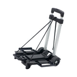 Maxbell Foldable Hand Truck Portable Luggage Sack Trolley for Travel Moving Shopping black with 2 wheel