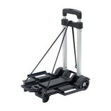 Maxbell Foldable Hand Truck Portable Luggage Sack Trolley for Travel Moving Shopping black with 2 wheel