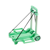 Maxbell Foldable Hand Truck Portable Luggage Sack Trolley for Travel Moving Shopping green with 2 wheel