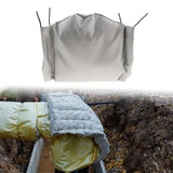 Maxbell Backflow Preventer Insulation Cover Fiberglass for Outside Freeze Protection For DN20